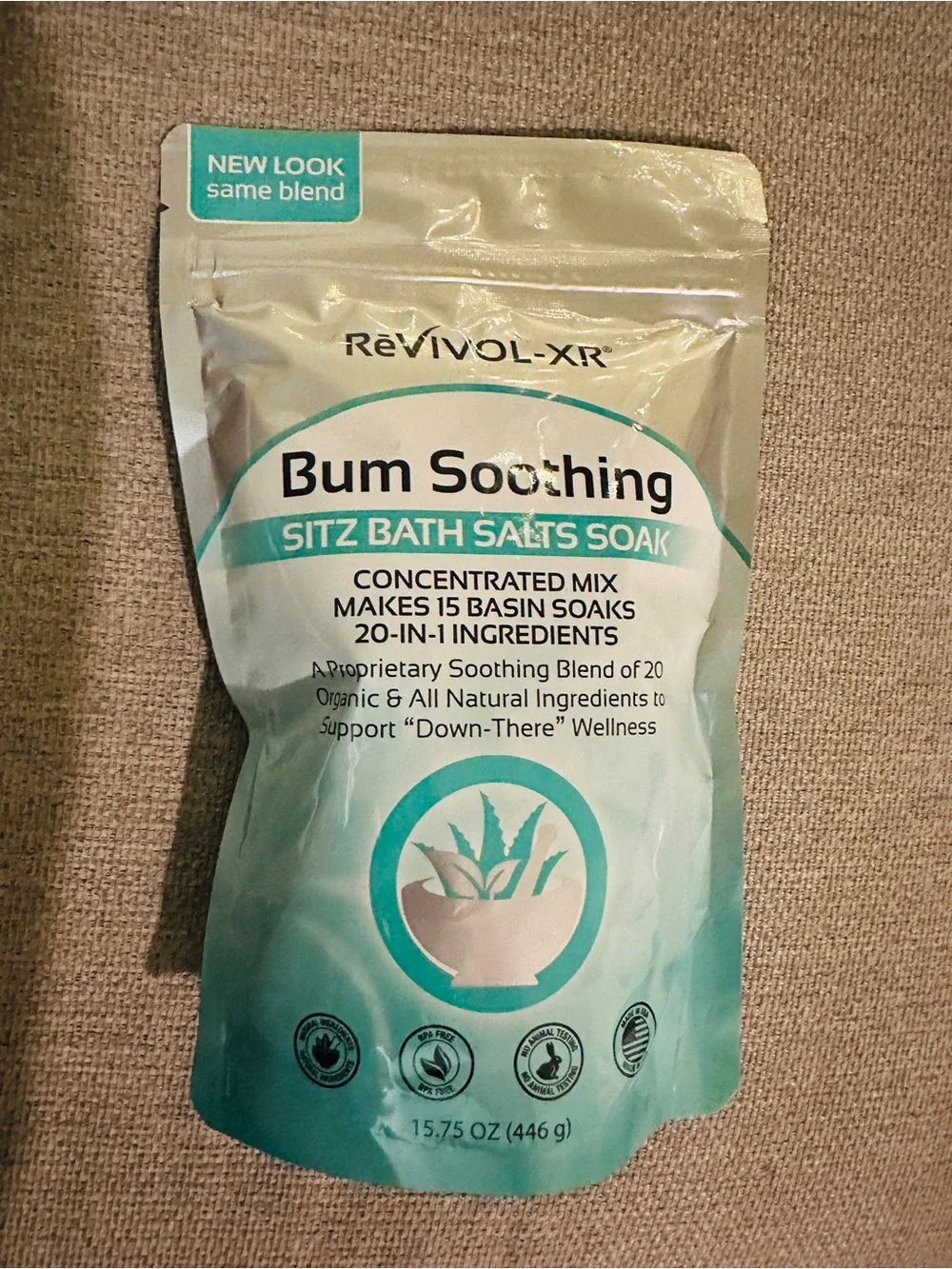 White and Blue Sitz Bath – Postpartum & Hemorrhoid Relief